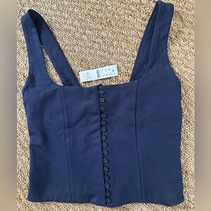 J. Crew Navy Blue Tank Top